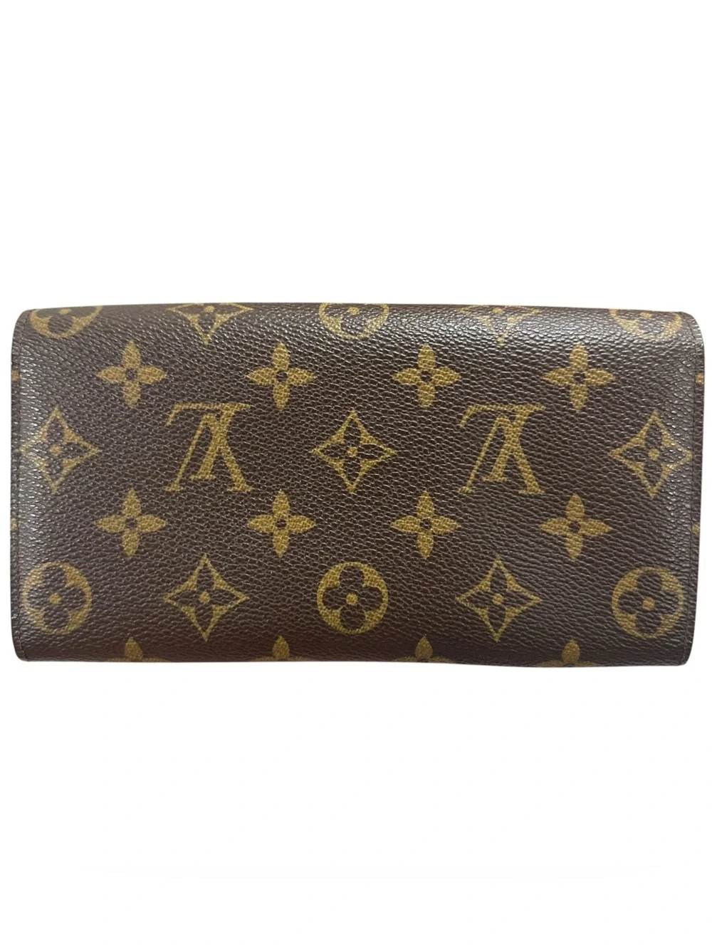 Louis Vuitton Sarah Monogram Leather Long 2007 Wallet on Chain